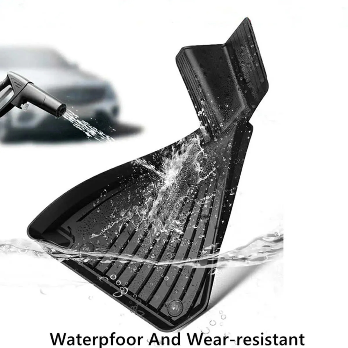 TPE All Weather Floor Mats for Tesla Model S (2016-2020) – Durable, Non-Slip, Easy to Clean-TESGOD