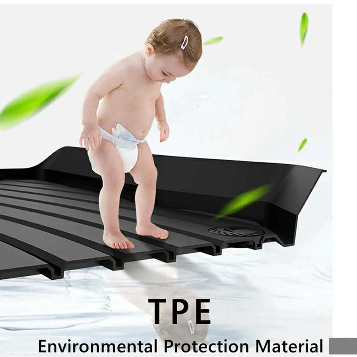 TPE All Weather Floor Mats for Tesla Model S (2016-2020) – Durable, Non-Slip, Easy to Clean-TESGOD