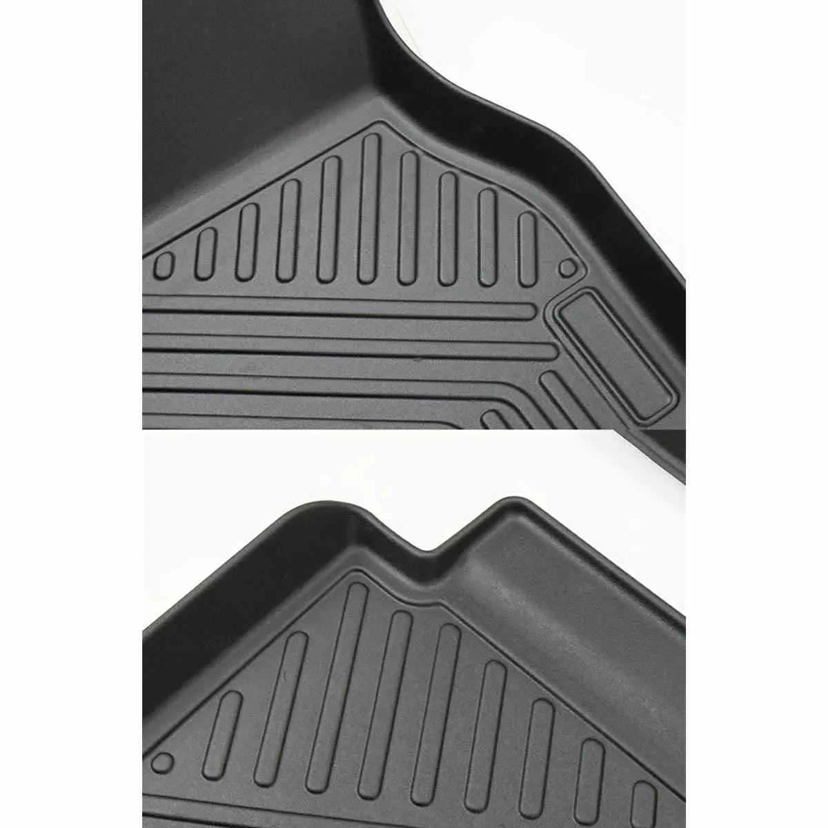 TPE All Weather Floor Mats for Tesla Model S (2016-2020) – Durable, Non-Slip, Easy to Clean-TESGOD