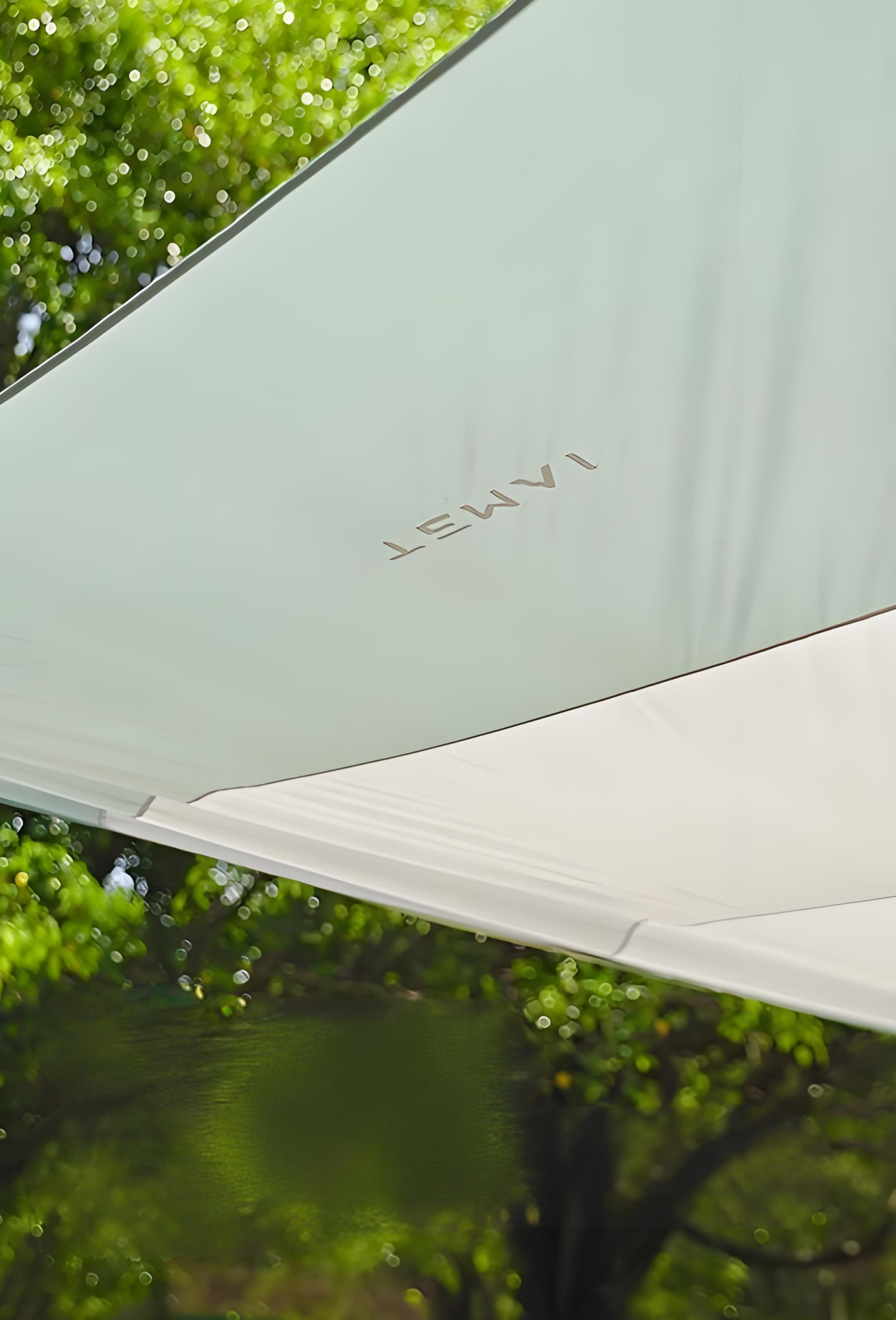 Oxford cloth fabric detail