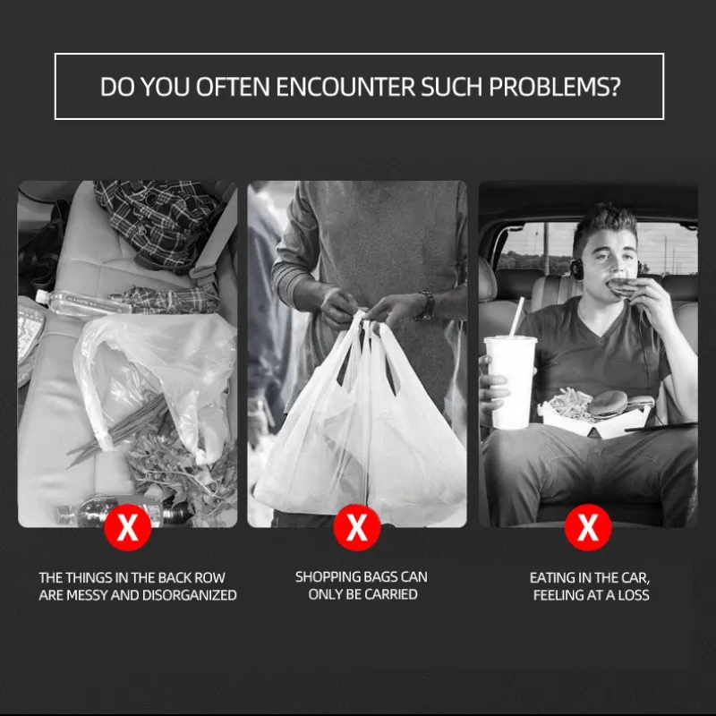 2Pcs Tesla Seat Back Multipurpose Storage Bag-TESGOD