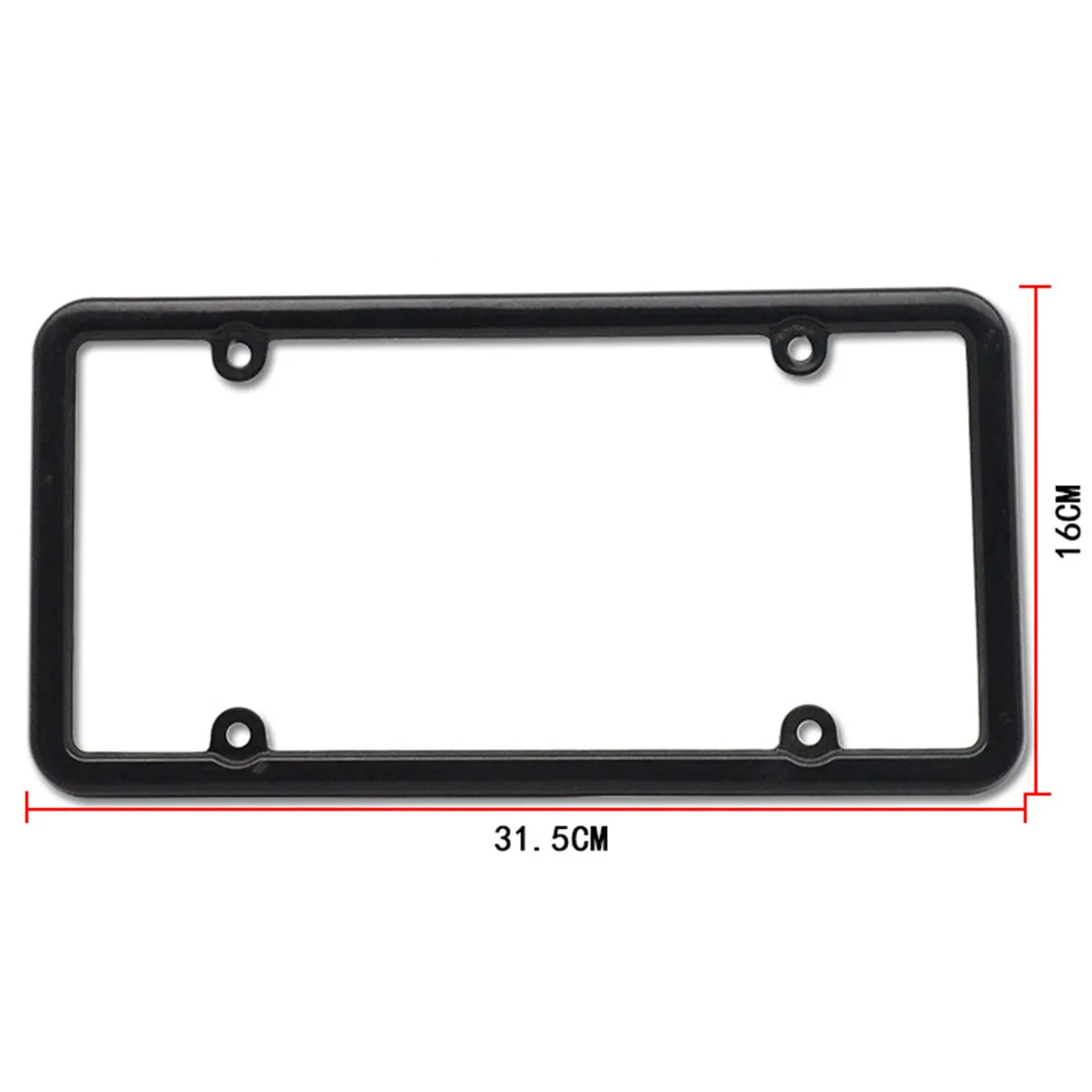 2pcs License Plate Frame for Tesla Model S/3/X/Y-TESGOD