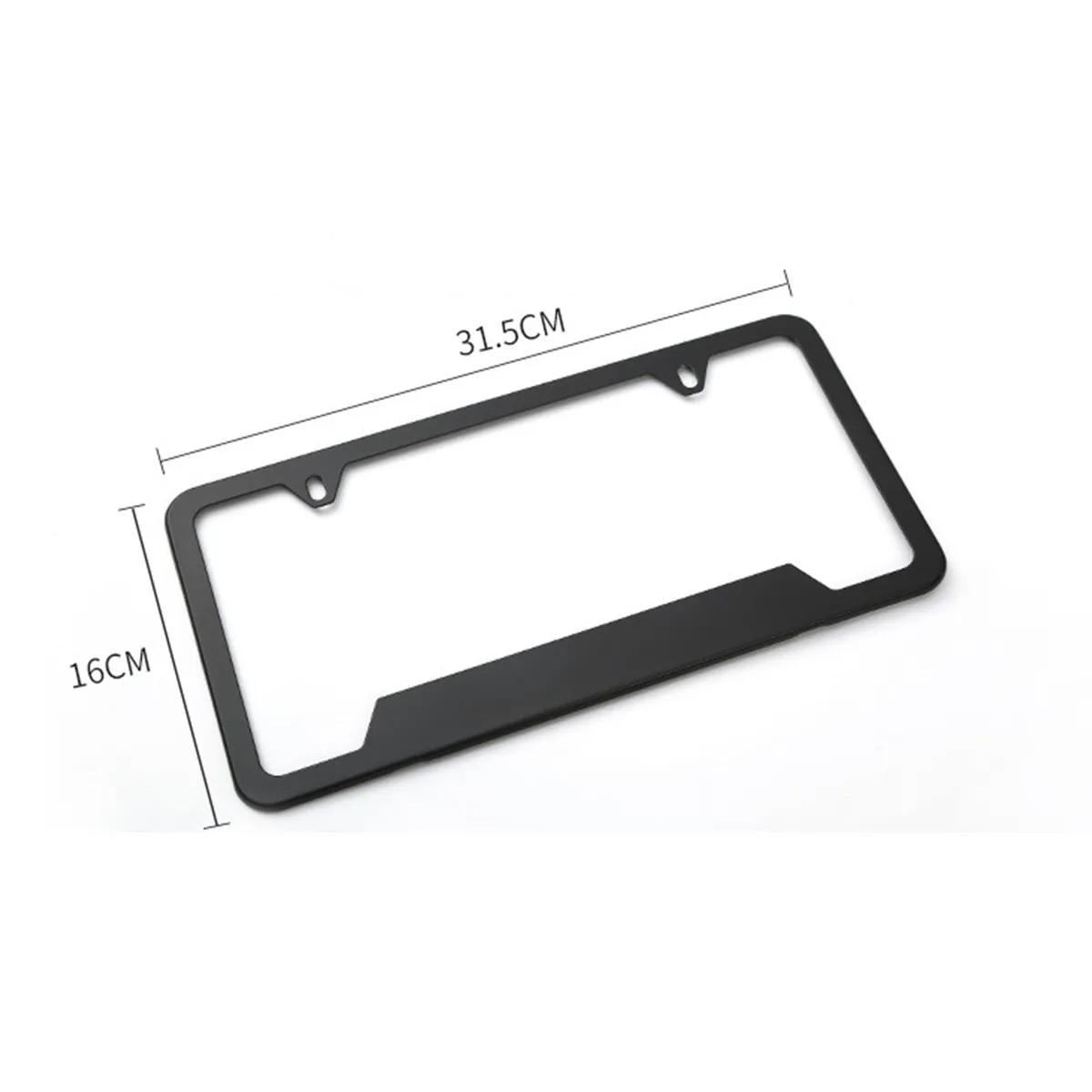 2pcs License Plate Frame for Tesla Model S/3/Y-TESGOD