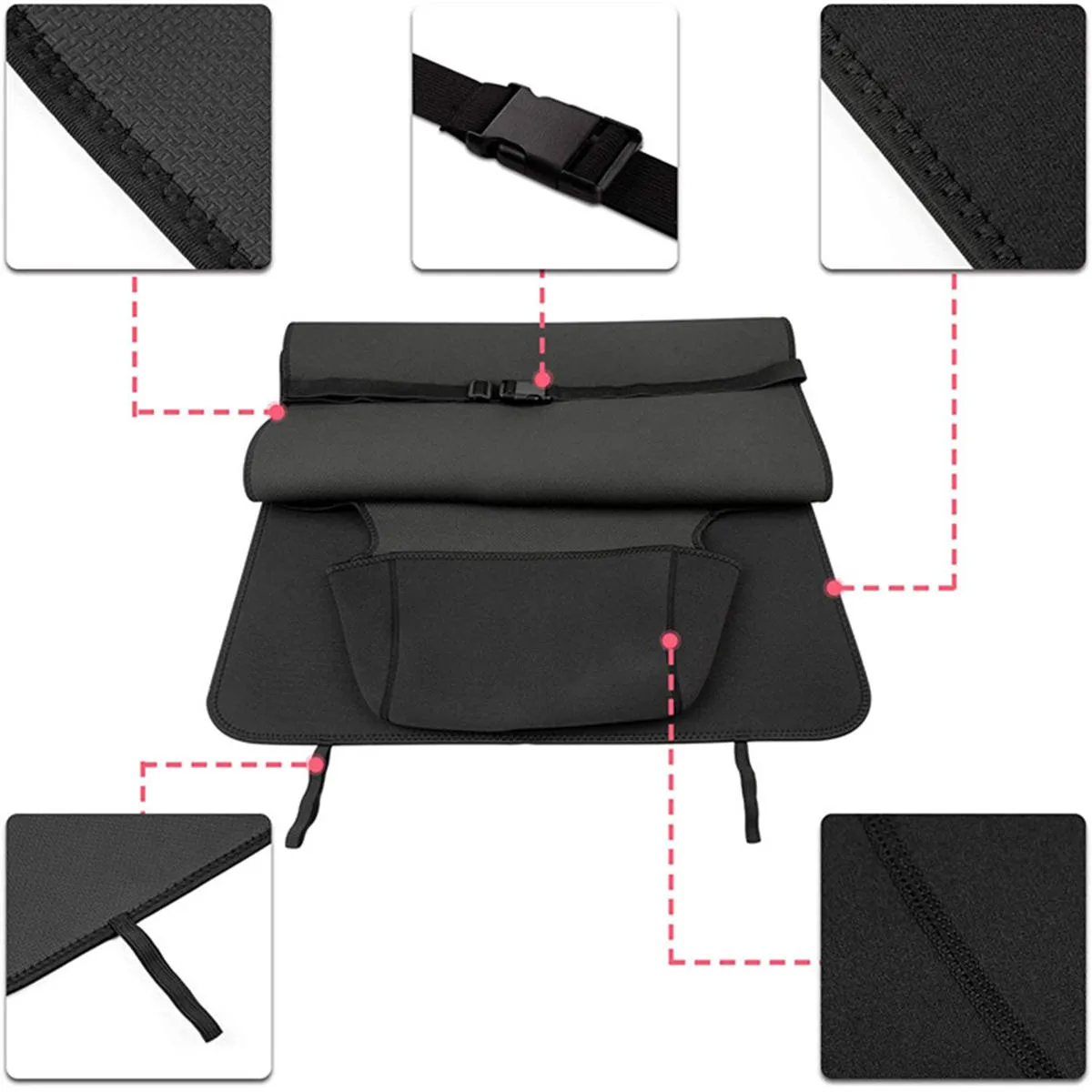 2pcs Pet Cushion for Tesla Model 3/Y/S/X（2017-2023）-TESGOD