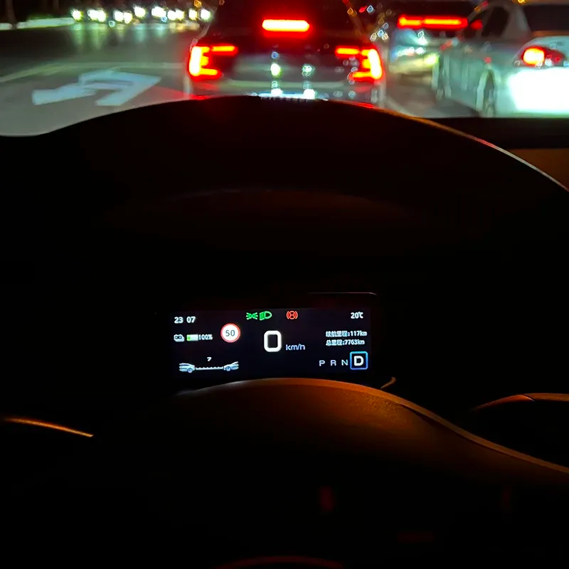 4.6" Mini smart LCD instrument display for Tesla Model 3/Y（With Quick Touch）-TESGOD