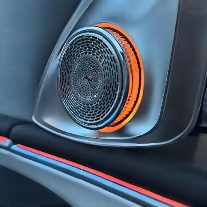 4D Rotating Tweeter LED Ambient Speakers （2 Pieces） for Tesla Model 3 (2017-2024+) / Y (2020-2024)-TESGOD