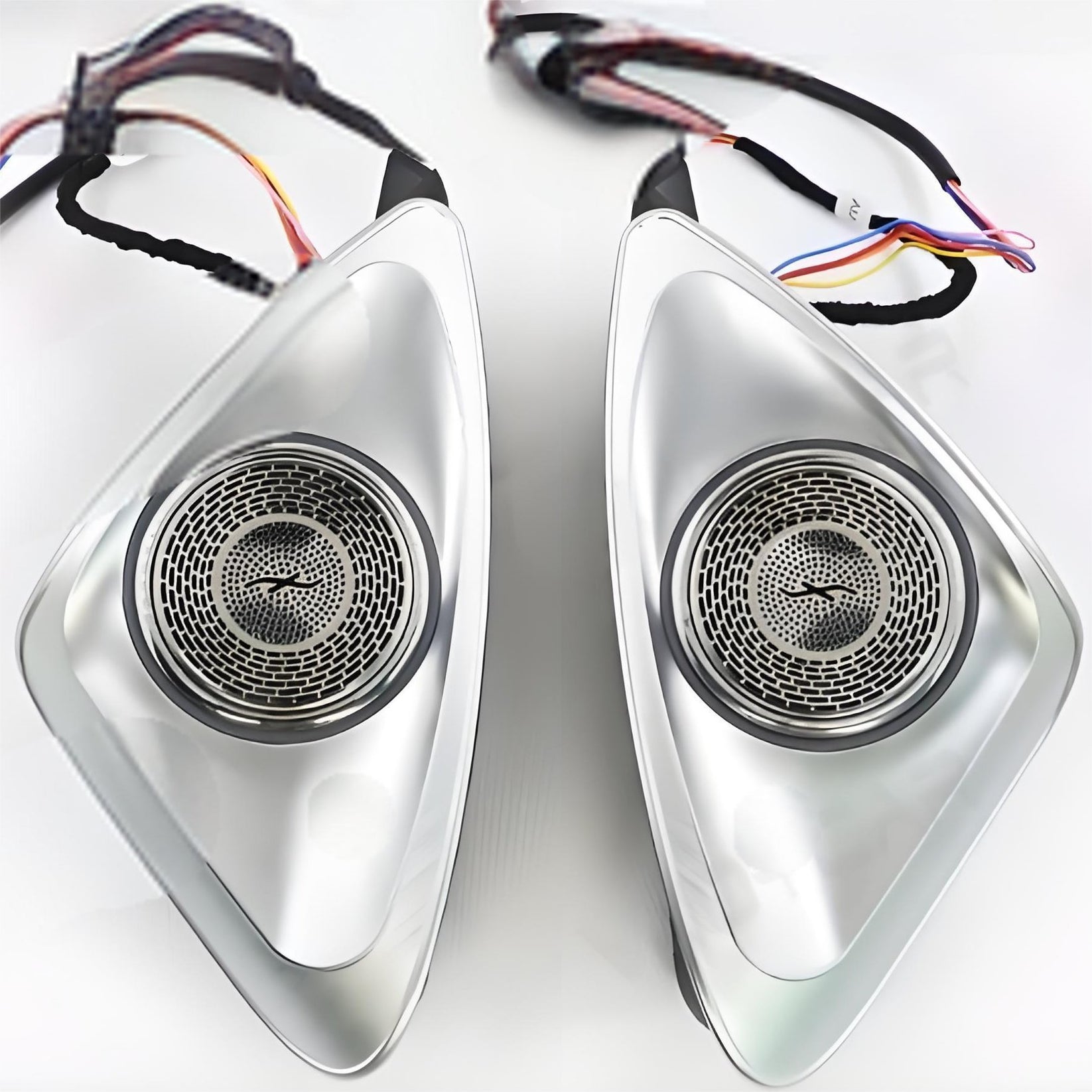 4D Rotating Tweeter LED Ambient Speakers （2 Pieces） for Tesla Model 3 (2017-2024+) / Y (2020-2024)-TESGOD