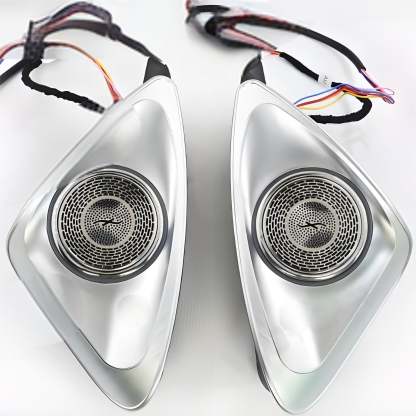4D Rotating Tweeter LED Ambient Speakers （2 Pieces） for Tesla Model 3 (2017-2024+) / Y (2020-2024)-TESGOD