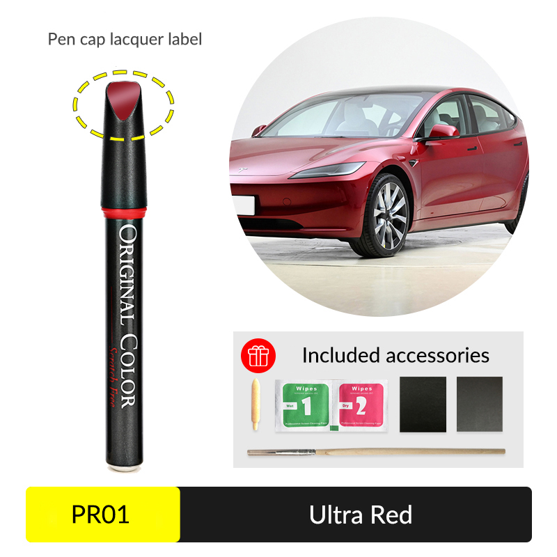 Tesla Touch Up Paint | Easy Paint Repair Kit for Tesla Model 3/Y/X/S-TESGOD