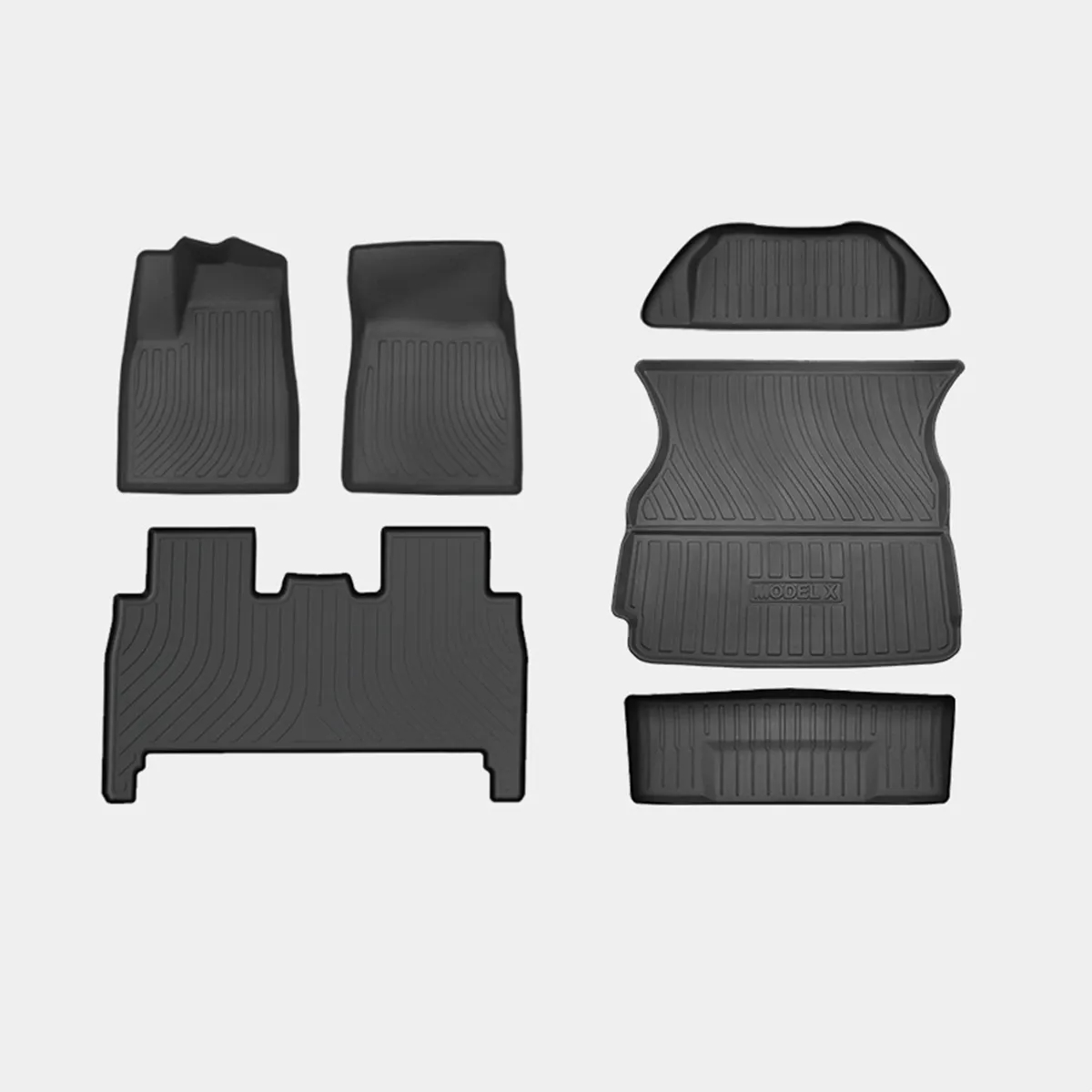 5 Seater Tesla Model X Floor Mats (2021-2024)-TESGOD