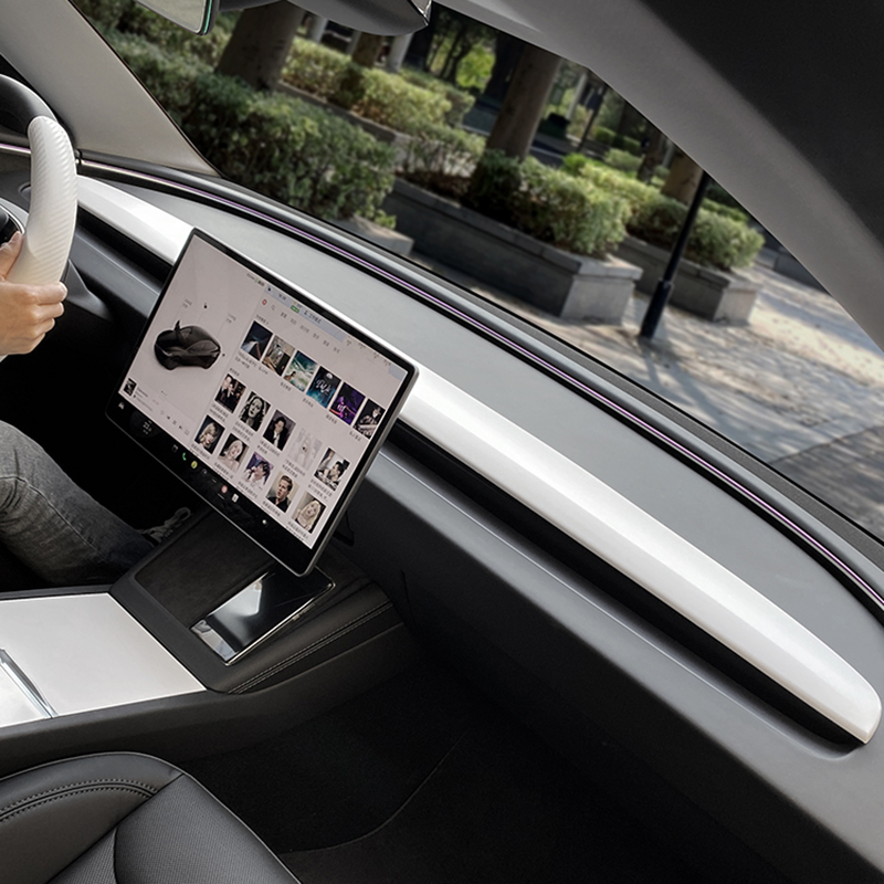 2024 Model 3 Dashboard Cover Interior Protective Accessory-TESGOD