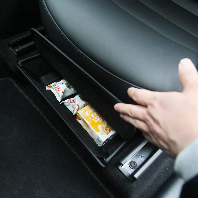 Driver and Passenger Seat Organizer Storage Box for Tesla Model Y 2020-2024-TESGOD