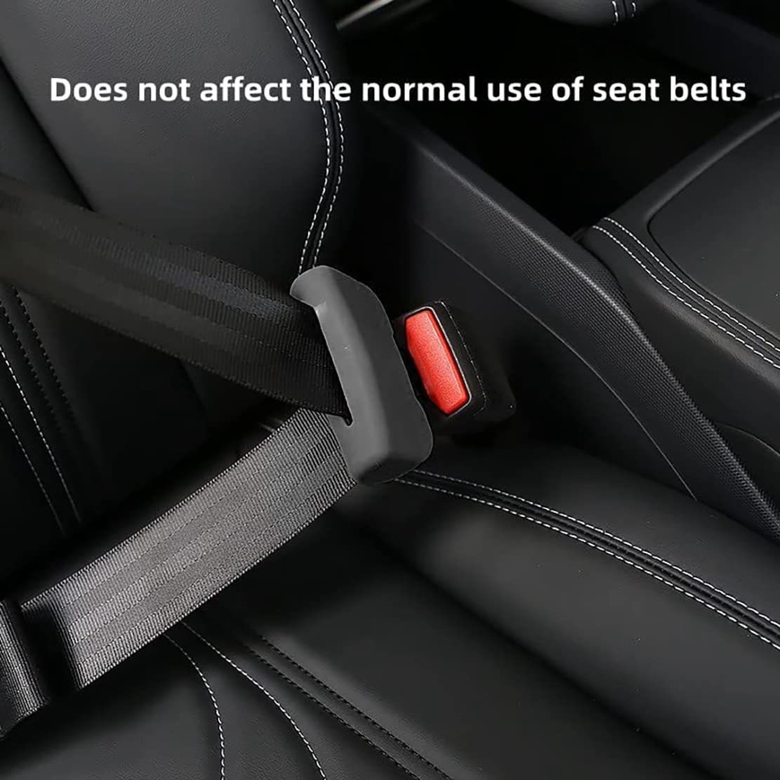 Silicone Seat Belt Buckle Protective Cover for Tesla Model S/3/X/Y-TESGOD