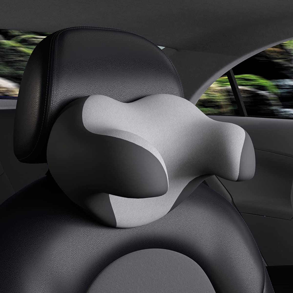 Tesla Headrest | U-Shaped Memory Foam Neck Support Pillow-TESGOD