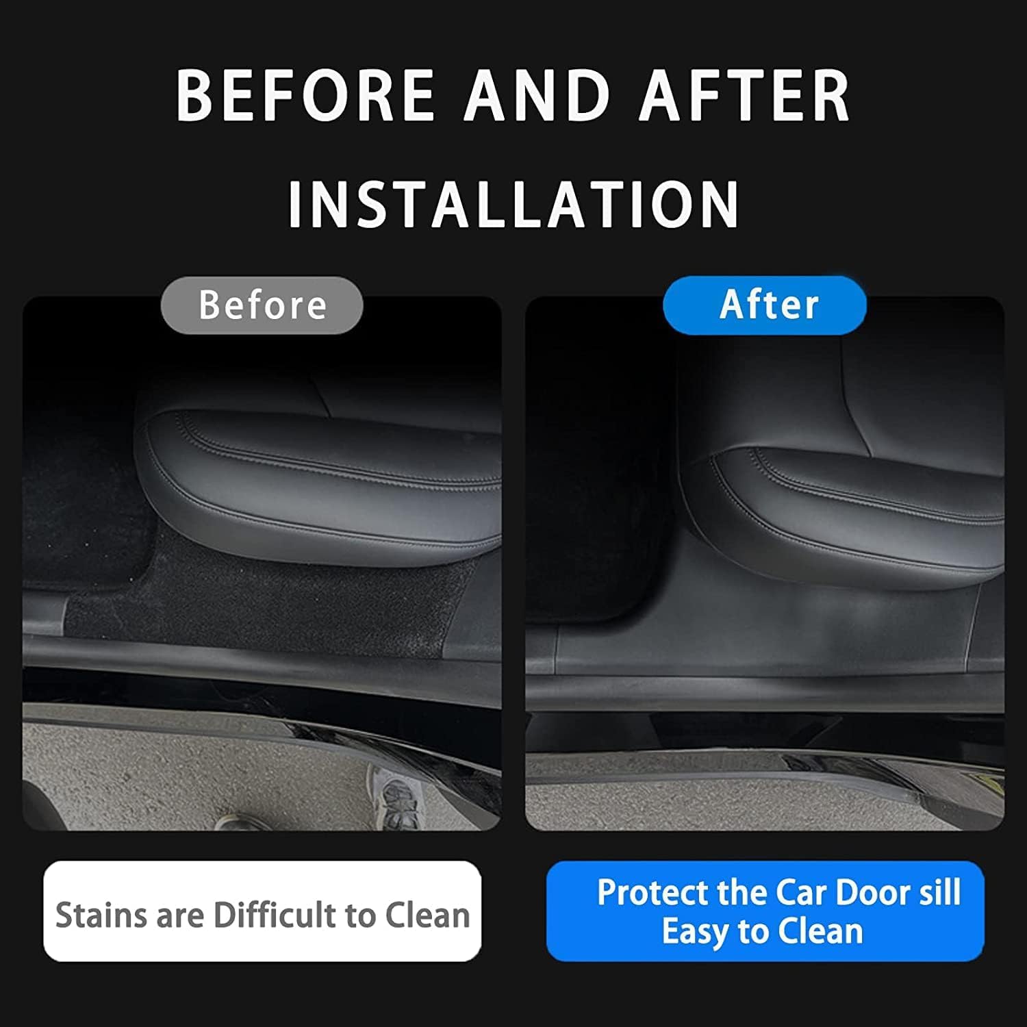 Tesla Model Y Door Sill Protector (2021-2024)-TESGOD