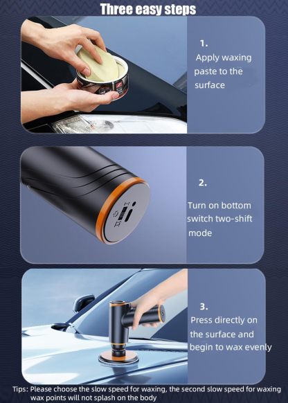 Buffer Polisher Kit for Tesla Model S/3/X/Y-TESGOD