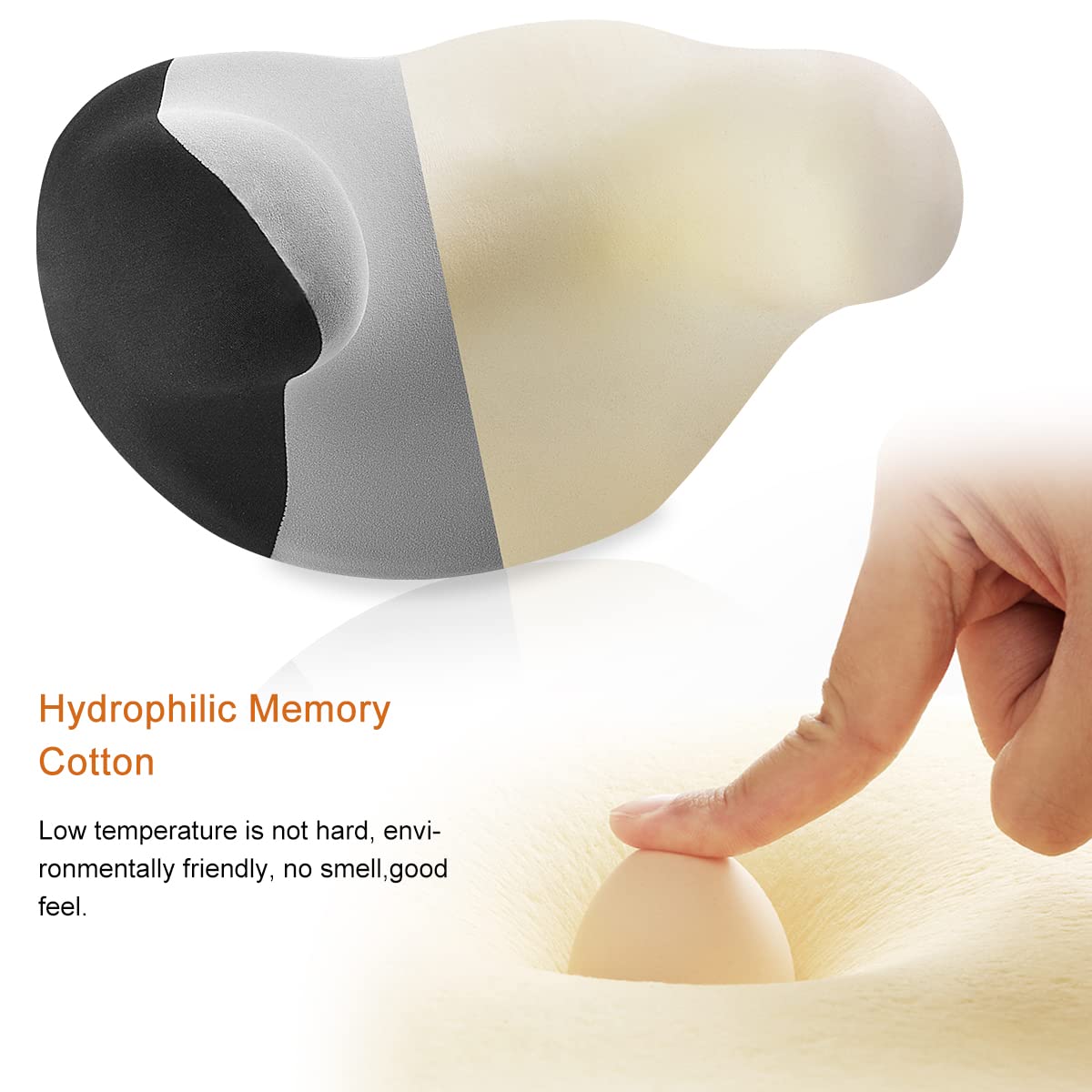 Tesla Headrest | U-Shaped Memory Foam Neck Support Pillow-TESGOD