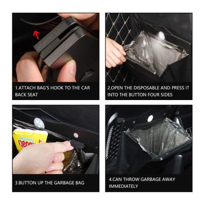 Trash Can with LED Light for Tesla Model 3/Y-TESGOD