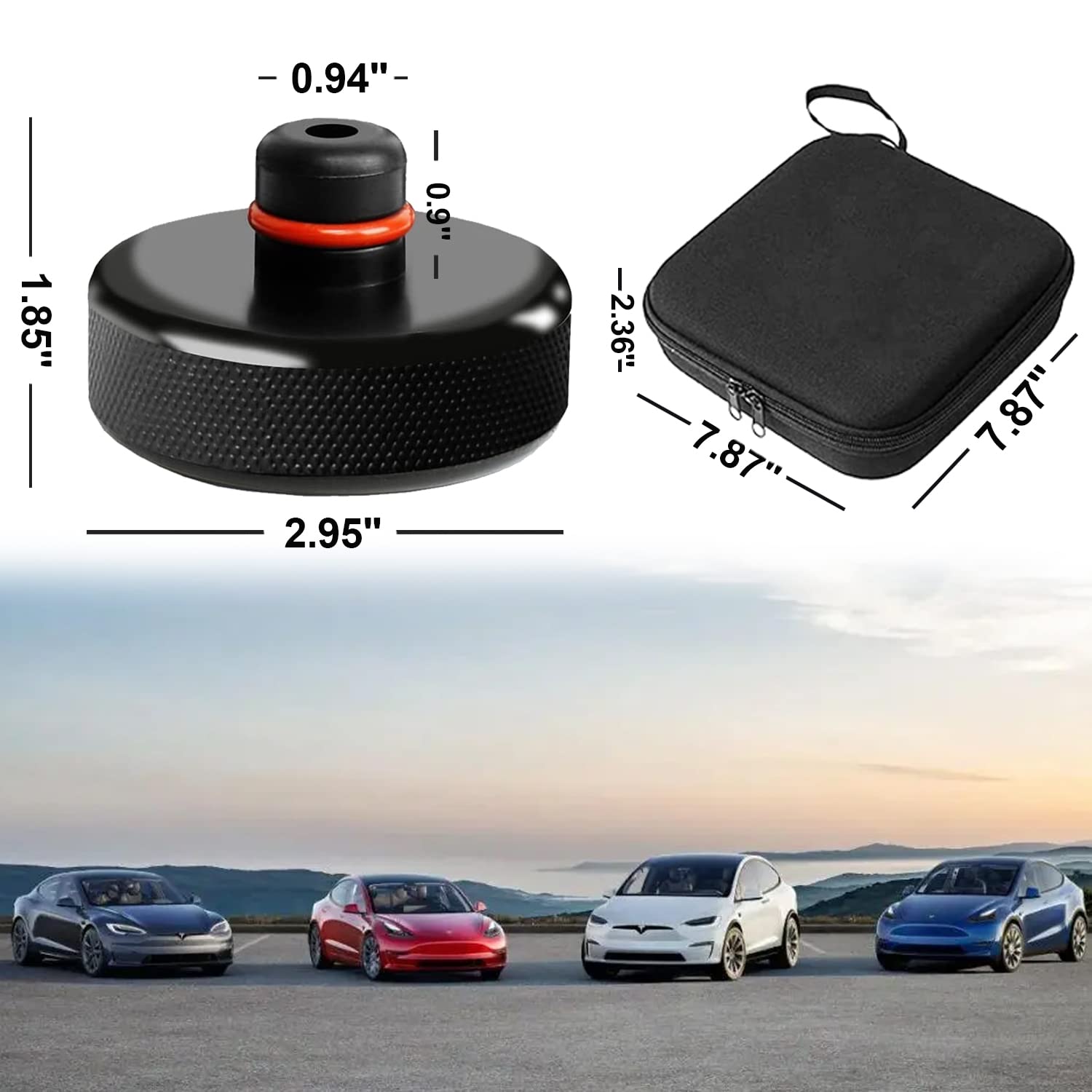 Lifting Jack Pad for Tesla Model 3/S/X/Y-TESGOD