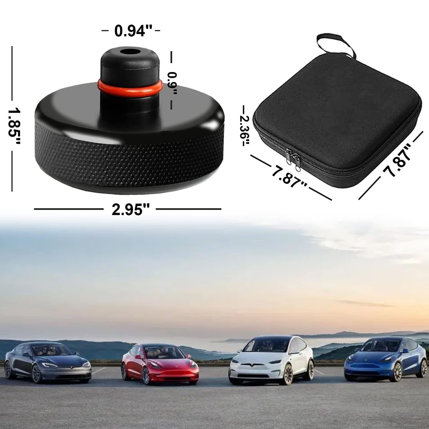 Lifting Jack Pad for Tesla Model 3/S/X/Y-TESGOD