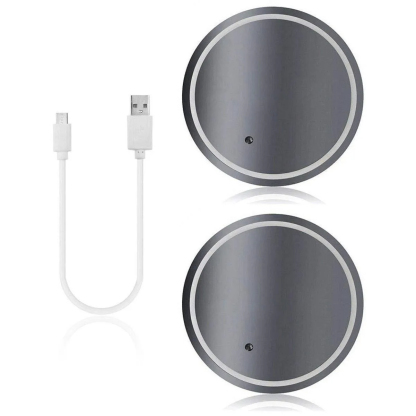 7 Colors LED Car Cup Holder for Tesla Model S/3/X/Y (2 Pcs)-TESGOD