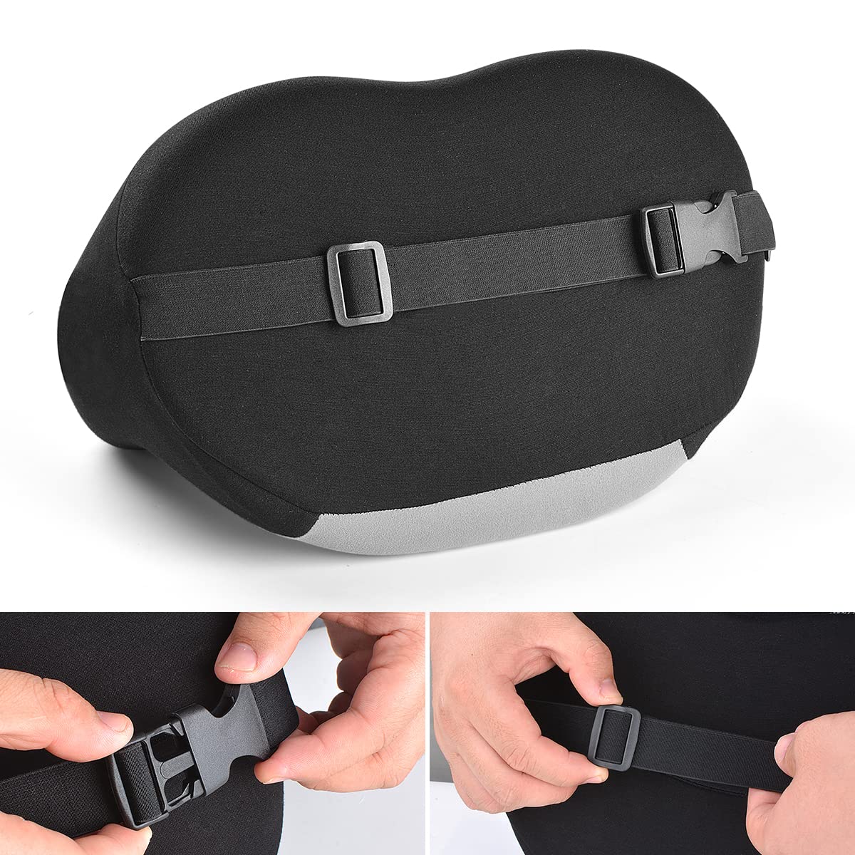 Tesla Headrest | U-Shaped Memory Foam Neck Support Pillow-TESGOD