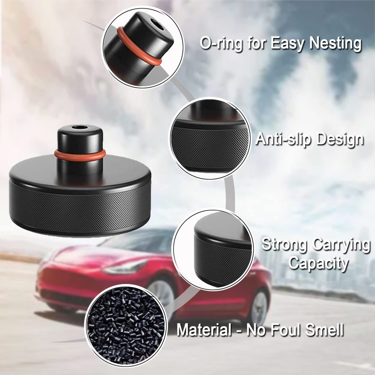 Lifting Jack Pad for Tesla Model 3/S/X/Y-TESGOD