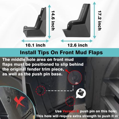 Cybertruck Mud Flaps-TESGOD