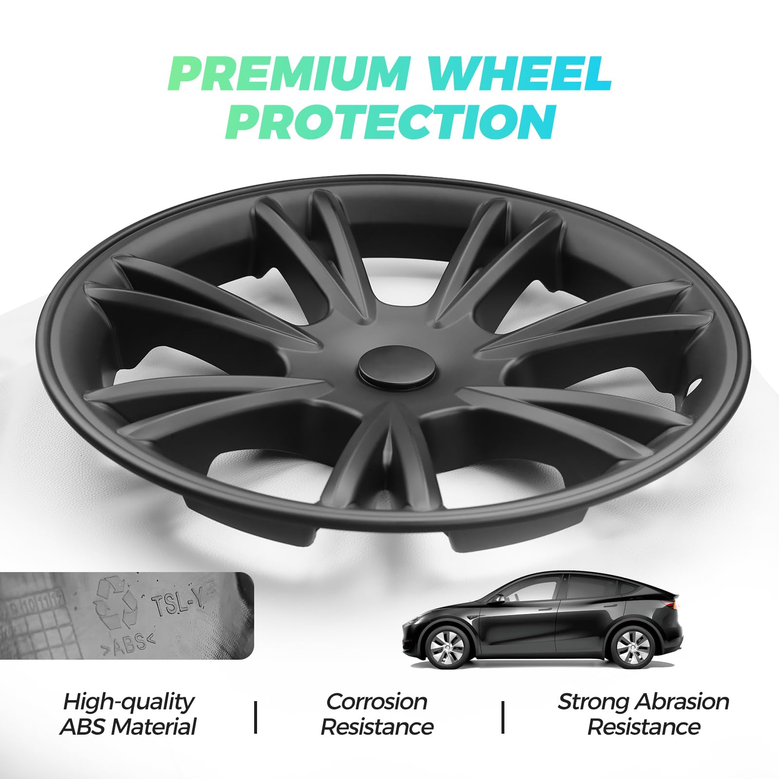 19” Wheel Covers Hubcap for Tesla Model Y (2020-2023)-TESGOD