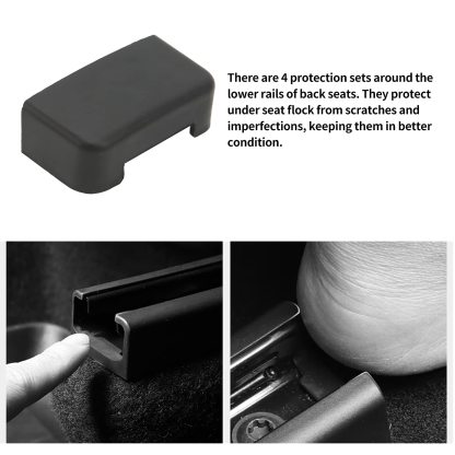 Car Slide Rails Anti-Kick Plugs suitable for Tesla Model 3/Y-TESGOD