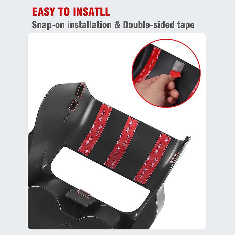 Tesla Model 3/Y Backseat Double Cup Holder & Phone Holder-TESGOD