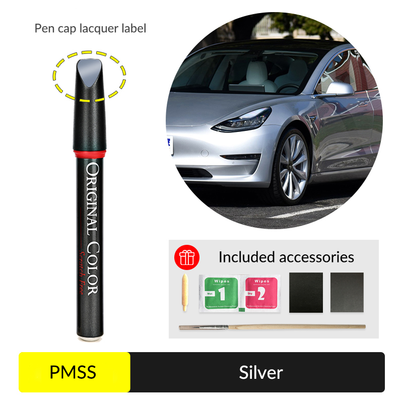 Tesla Touch Up Paint | Easy Paint Repair Kit for Tesla Model 3/Y/X/S-TESGOD