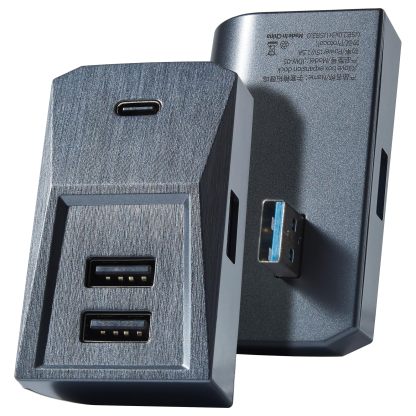 Tesla Model Y (2021-2024) / Model 3 (2021-2024+) USB Glovebox Charging Hub-TESGOD