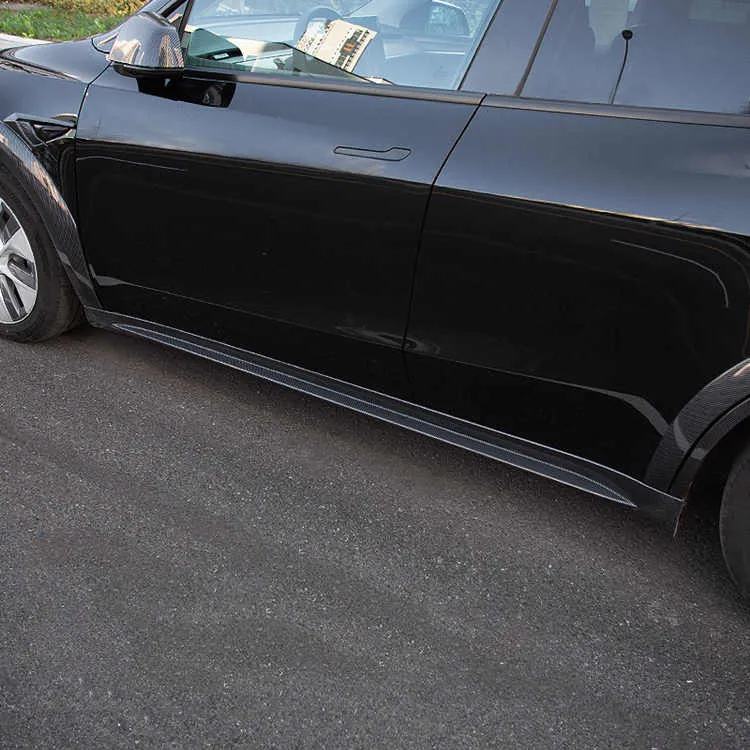 ABS Plastic Side Skirt for Tesla Model Y（2020-2023）-TESGOD