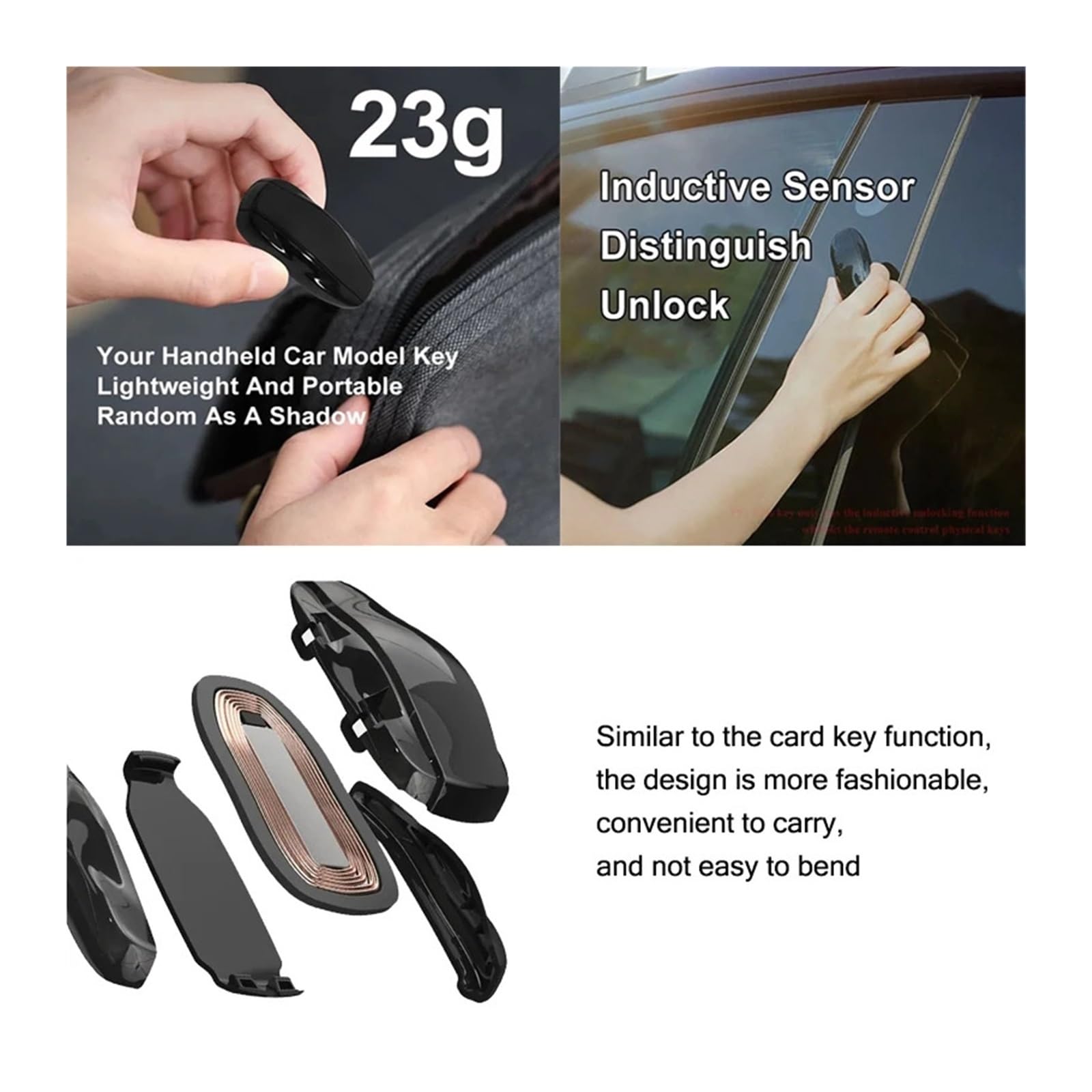 Tesla Smart Key for Model 3 (2017+) / Model Y (2020+)-TESGOD