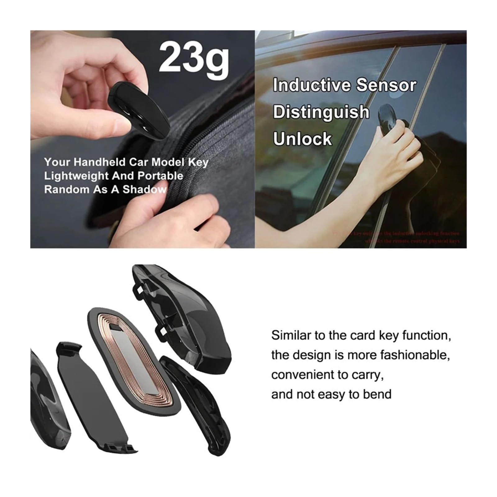 Tesla Smart Key for Model 3 (2017+) / Model Y (2020+)-TESGOD