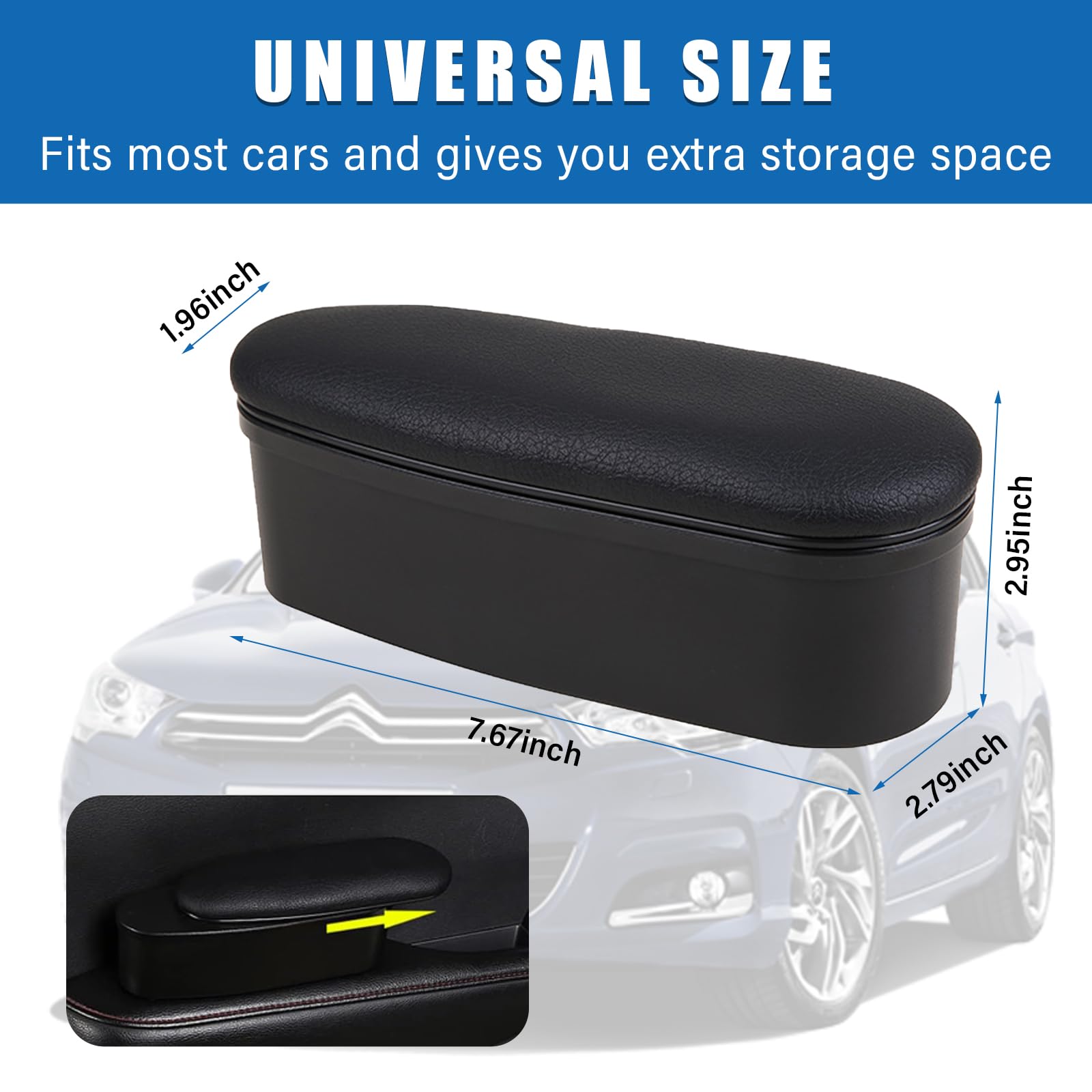 Driver's armrest pad for Tesla Model S/3/X/Y-TESGOD