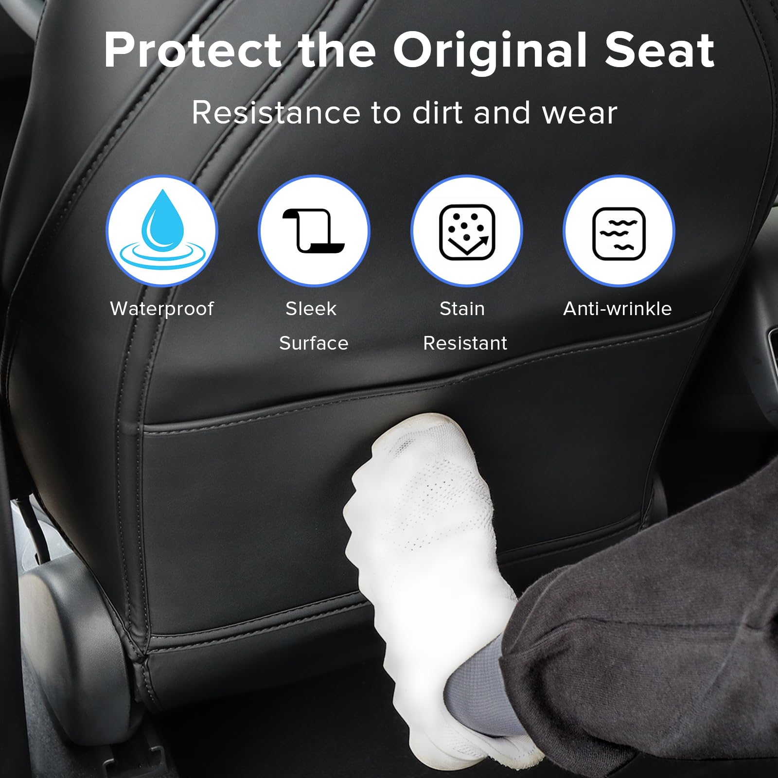 Seat Protectors for Tesla Model 3 (2017-2023) / Y (2020-2024)-TESGOD