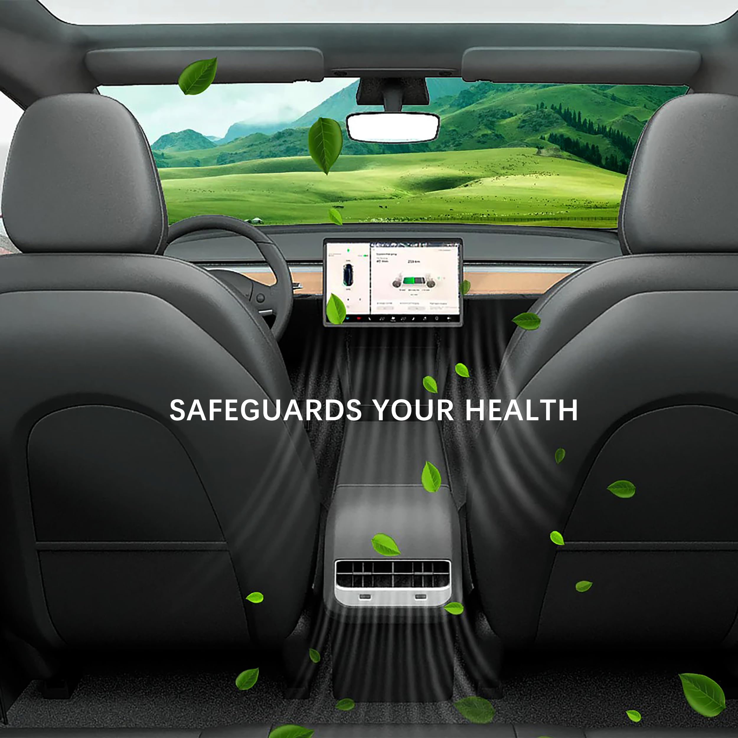 Hepa Cabin Air Filter Replacement for Tesla Model 3/Y/X/S-TESGOD