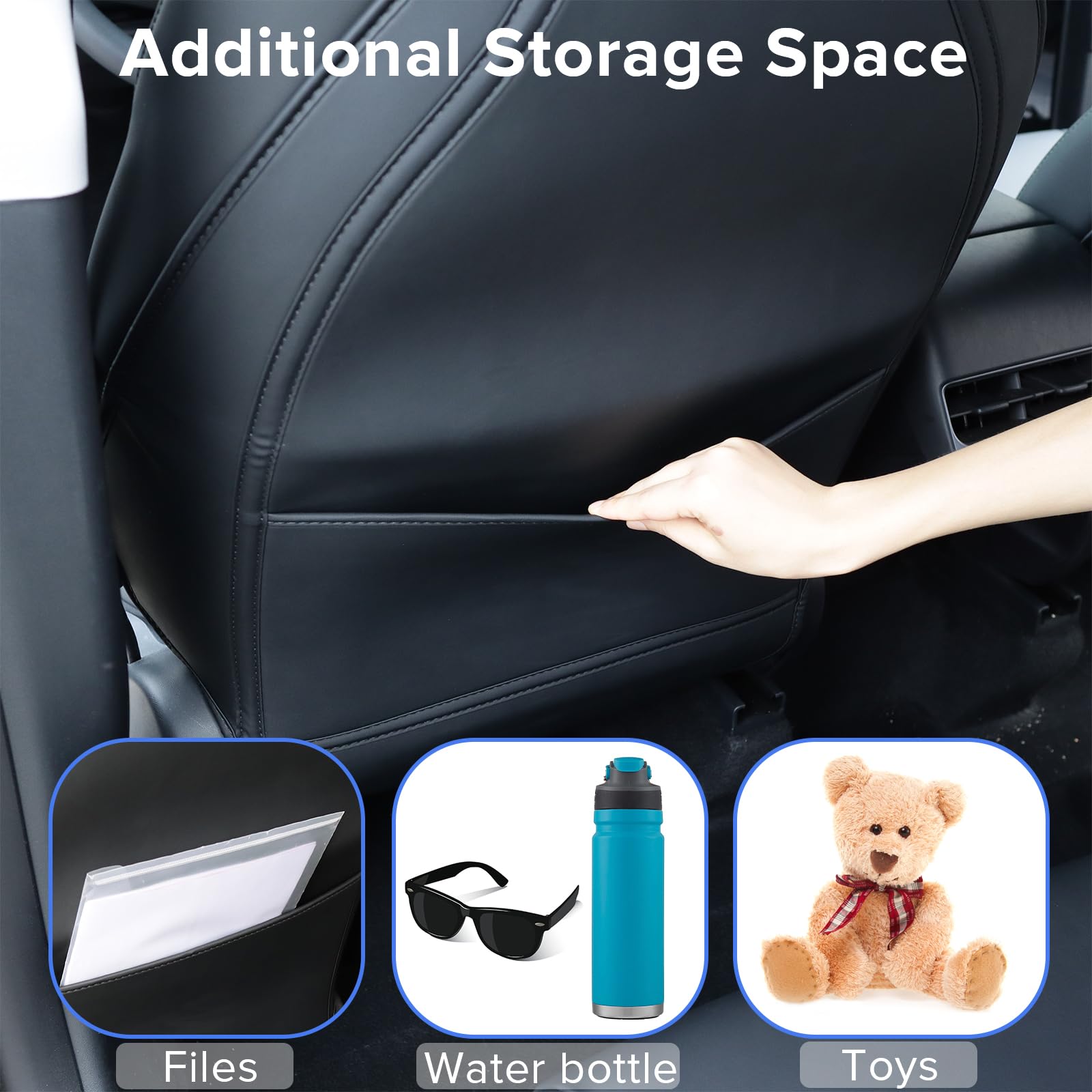 Seat Protectors for Tesla Model 3 (2017-2023) / Y (2020-2024)-TESGOD