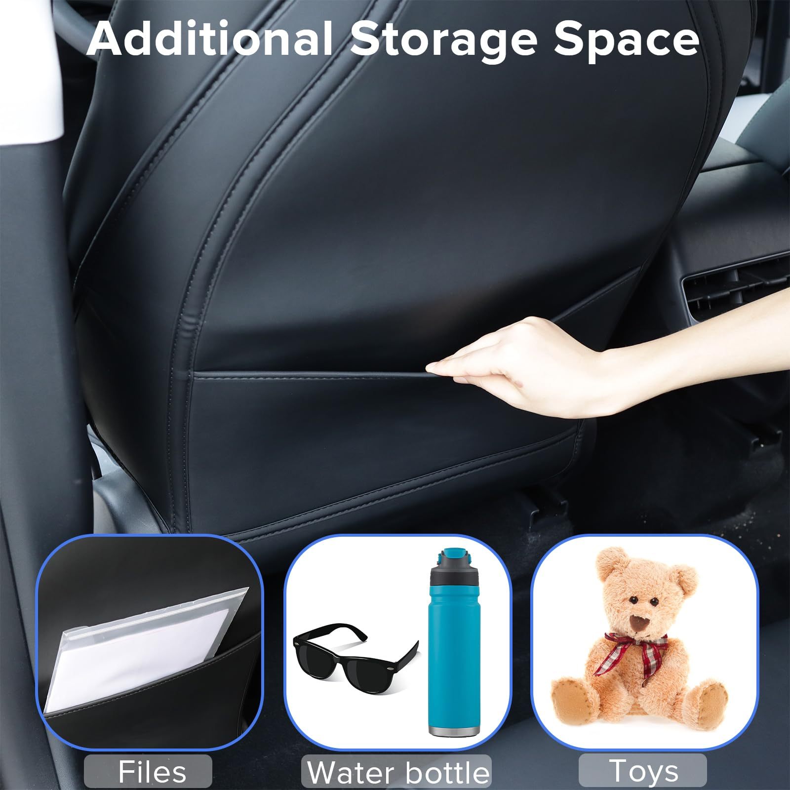 Seat Protectors for Tesla Model 3 (2017-2023) / Y (2020-2024)-TESGOD