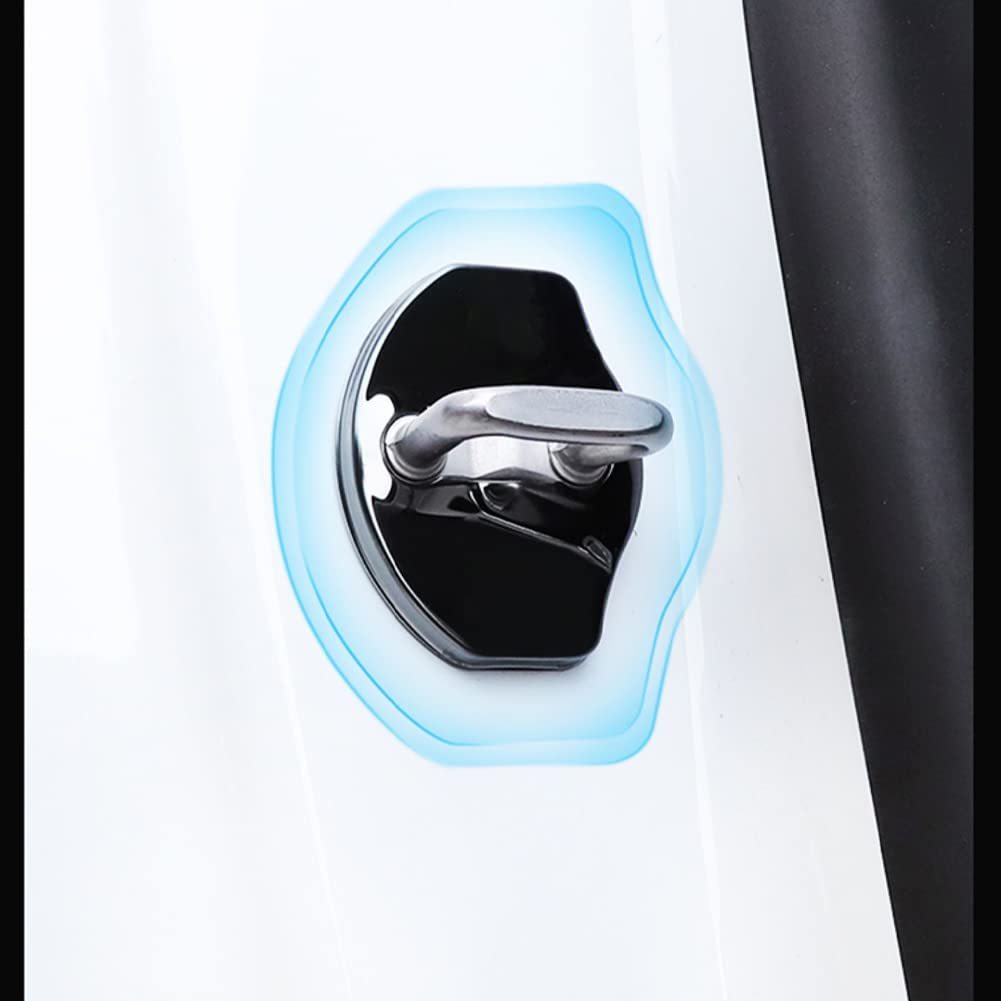 Car Door Lock Cover for Tesla Model 3/Y/X/S (4 pcs )-TESGOD