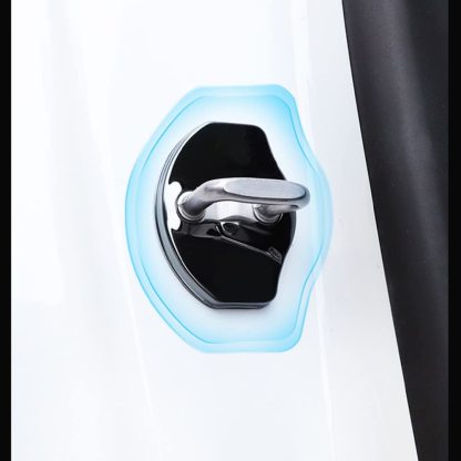 Car Door Lock Cover for Tesla Model 3/Y/X/S (4 pcs )-TESGOD