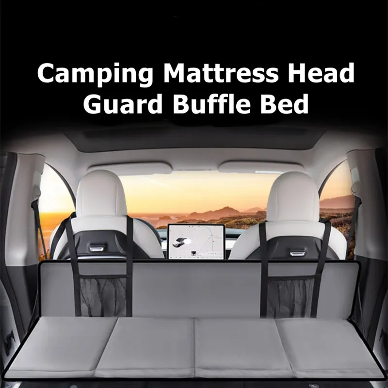 Camping Extended Folding Mattresses for Tesla Model 3/Y-TESGOD