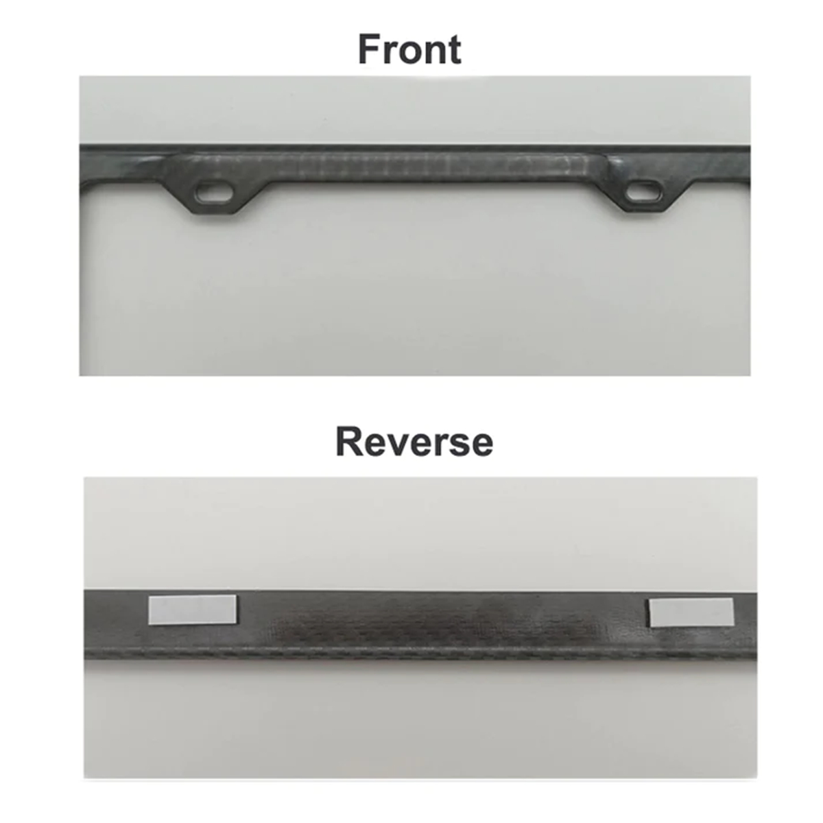 Carbon Fiber License Plate Frame for Tesla Model 3/Y（2017-2023）-TESGOD