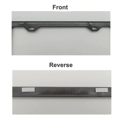 Carbon Fiber License Plate Frame for Tesla Model 3/Y（2017-2023）-TESGOD