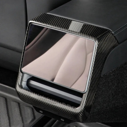 Carbon Fiber Rear Seat Vent Cover for Tesla Model 3 Highland（2024+）-TESGOD