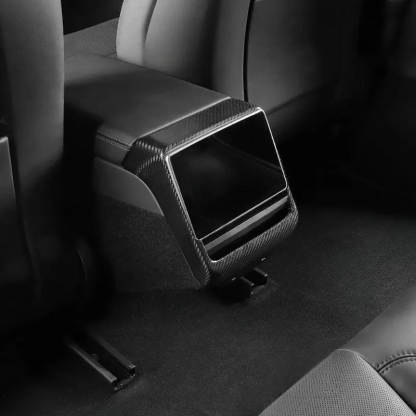 Carbon Fiber Rear Seat Vent Cover for Tesla Model 3 Highland（2024+）-TESGOD