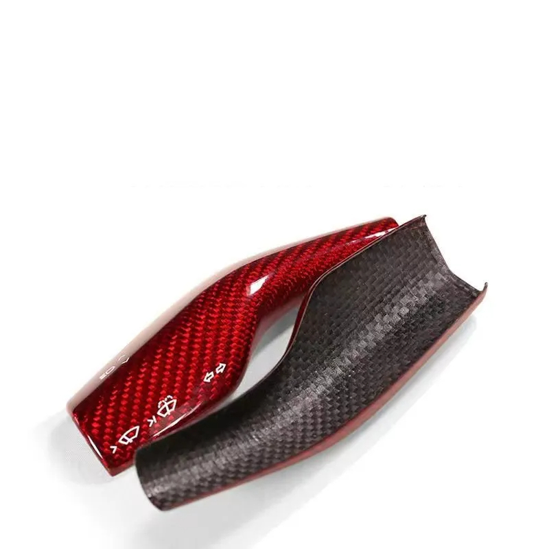 Carbon Fiber Wiper and Drive Shift Switch Cover for Tesla Model 3/Y-TESGOD