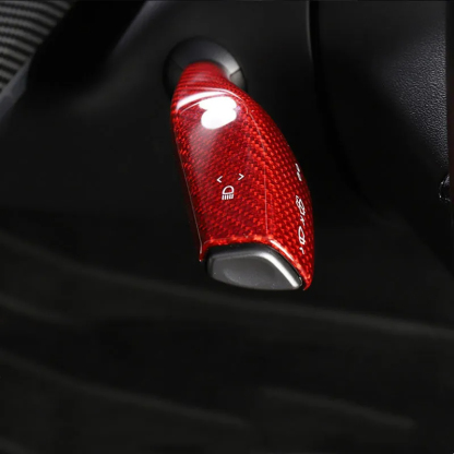 Carbon Fiber Wiper and Drive Shift Switch Cover for Tesla Model 3/Y-TESGOD